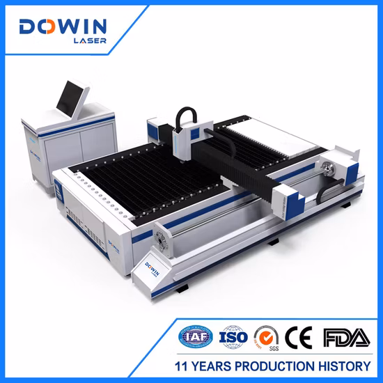 Machine de découpe de tuyaux en acier laser à fibre de coupeur de métaux de haute précision CNC Prix 2000W