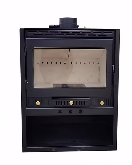 Poêle à bois extérieur portable à découpe laser